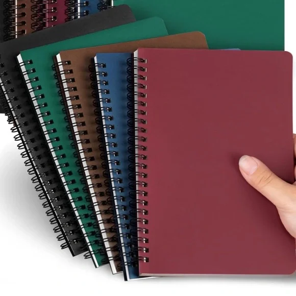 🤎 Anthropologie Spiral Organic Notebook / Journal - BROWN - Picture 3 of 6